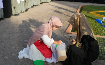 Bukan Sekadar Drama, Murid MAN 2 Labura Hidupkan Keteladanan Ummu Ammarah