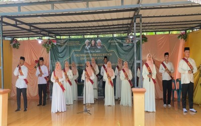 Penampilan Memukau Siswa MAN 2 Labura Tuai Standing Ovation di Harlah ke-100 NU