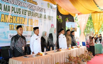 MAN 2 Labura Gelar Perpisahan dan Pelepasan Siswa Kelas XII Secara Khidmat dan Meriah