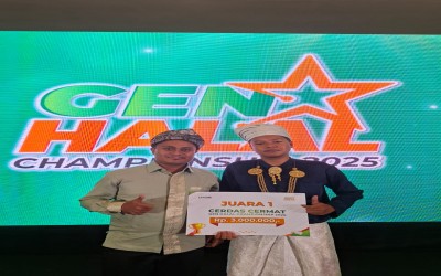 Gemilang Nasional! Ahmad Affabel Fathoni Antar MAN 2 Labura Juara 1 Gen Halal Championship 2025